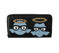 Zipper Continental Wallet - female - Dolce & Gabbana - Wallets & Cardholders - Black - ONE SIZE - Accessories ONE SIZE