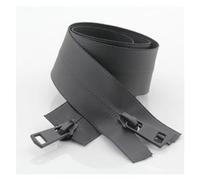 Zipper Double Slider DIY Sewing Jacket Bags Zip Repair Accessory 60/70/75/80/90/100/120/50cm for Sewing Coat Parka Down Jacket(A,90CM)