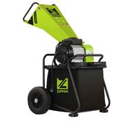 Zipper ZI-HAEK2800-230 2800W Electric Garden Shredder - Size: 104.7 x 65.8 x 92.1cm - Green - Wilko