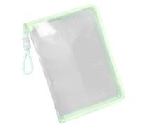 Zipper File Bag - Portable File Pouches | Classroom Zipper Pouches | Waterproof A4 Seal Bag | Large Capacity School Supplies Container Offices Organizing Storage For Cards Textbook Exam Paper Handouts