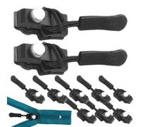 Zipper Fix Replacement- Fix Zip Puller, Replacement Zip Sliders for Jackets Backpacks Luggage, Sleeping Bags and Outdoor Gear, Zipper Repair Kit, Easy DIY Clothing and Gear Repair