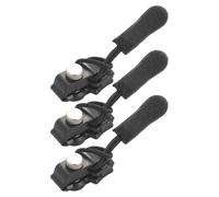 Zipper Fixer - 3-Piece Universal Puller Tool, Luggage Slider Replacement Kit, Zipper Pull Replacement Kit | All-Purpose Zippers Repair For Backpacks, Luggage, Clothing, Bags, Jeans Sewing Home Camping