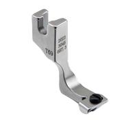 Zipper Foot for Sewing Machine - Invisible Zipper Presser Foot, Adjustable Guide | Durable Steel Sewing Machine Part for Garments, Bags, Clothes, Purses, Fits Brother, Janome, Babylock