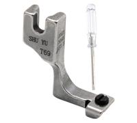 Zipper Foot for Singer Sewing Machine, Adjustable Invisible Zipper Foot, Presser Foot with Screwdriver, 3.9x2.4x0.8 inch Sewing Machine Presser Feet