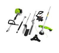 Zipper 51.7cc Petrol Brush Cutter Hedge Trimmer Strimmer + Brush Cutter GPS252