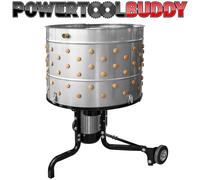 Zipper GRM1650 Chicken Plucker 1300W 500mm 15 Sec Quick Feather Removal 2 Birds