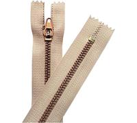 Zipper, Invisible Zipper,7 pcs/lot 18cm 5# Resin Nylon Zippers for Clothing, Home Textiles, Trousers Handmade DIY Sewing Accessory, Red(Light Khaki)
