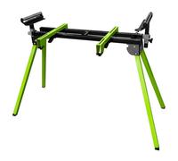 Zipper KSS1945 Universal Mitre Saw Stand + Adjustable Mounting Brackets & Roller