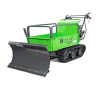 Zipper Mini Tracked Dumper Transporter MD300 300KG 6.4 HP - 4 stroke with plough