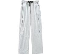 Zipper Patient Pants Patient Care Clothes,Paralysis Clothing, Incontinence Trousers Catheter Trousers, Easy To Wear And Take Off, Paralysis Long Time Bedridden Wheelchair B,Large