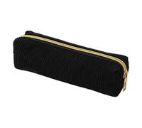 Zipper Pencil Pouch Solid Color Corduroy Large Capacity Zipper Pouch