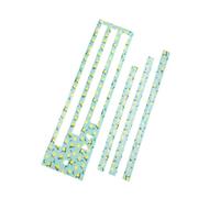 Zipper Pocket Template, 7/8/9 inch Zipper Making Templates with Hanger Hole, Acrylic Template for Sewing Bags with Zipper Pockets Zipper(Lemon Printed)