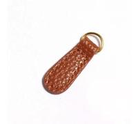 Zipper Pull 2 Pcs 4cm Puller Instant Slider Repair Replacement for Bag Suitcase Head Leather DIY Sewing Craft(Brown)