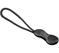 Zipper Pull, 500pcs Zipper Puller End Fit Rope Tag Fixer Replacement Clip Broken Buckle for Sewing(Black)