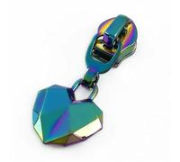 Zipper Pull Replacement 5/10Pcs 5# Zippers Sliders for Nylon Zip Decoratio Puller Head Bag Repair Zips Cursor Sewing Zipper Fidget Slider(Colored,10PCS_FORNYLON-NO5)