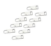 Zipper Pull Replacement Repair Set Slider Metal Handle Mend Fixer Detachable Head Pull Tab for Luggage Backpack Handle Mend Fixer
