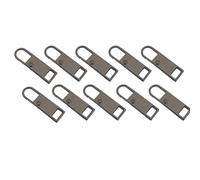 Zipper Pull Replacement Repair Set Slider Metal Handle Mend Fixer Detachable Head Tab for Luggage Backpack Replacement