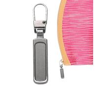 Zipper Pull Replacements Metal Zip Sliders Repair Kits for Jackets Luggage Fastener Tabs Aluminum Alloy Pulls Heavy Duty Zipper Fixers Clothing Repair Hardware Universal Zip Pullers Coat ZippeřTags B