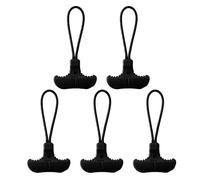 LUOFANG Zipper Pull Zipper Extender Replacement Luggage Paracord Zipper Pull T Shape Large Size Tab Extension Cord Fixer