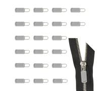 Zipper Pullers Kit - 20pcs Trouser Zipper Replacement Zipper Repair Kit for Suitcase and Jacket, No Tools Required, Zipper Set