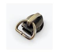 Zipper Pulls 100Pcs 5# Zipper Puller Nylon Zip | Tape Suitcase Zippers Slider Bag Clothes Sewing Zips Head Pulls Head Parts(Brass)