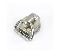 Zipper Pulls 100Pcs 5# Zipper Puller Nylon Zip | Tape Suitcase Zippers Slider Bag Clothes Sewing Zips Head Pulls Head Parts(KY2063-Silver)