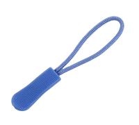 Zipper Pulls 200pcs Replacement Ends Travel Bag Suitcase Backpack Broken Buckle Fixer Zip Cord Puller Ropes Pull Cord(Light Blue)