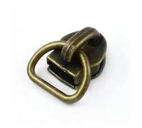 Zipper Pulls 30Pcs 5# Bronze Zipper Sliders for Nylon Zippers | Zip Head Puller Bag Clothes Luggage Repair Kit DIY Sewing Accessories(ZT970-Bronze)
