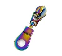 Zipper Pulls 50Pcs 5# Nylon Zipper Slider for Sewing Plastic Zippers Pull Coil,Zip Tape Head(Colored,Size3)