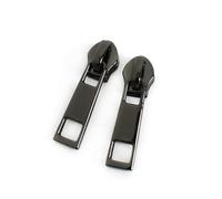 Zipper Pulls,Zip Replacement Puller,10/30Pcs 3# 5# Zipper Sliders for Nylon Zippers Purse Pocket Zip Head Zips Repair Kit DIY Tailor Tool Sewing Garment Accessories-Gold-No5,10(Gunblack No3)