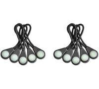 Zipper pulls, Zipper Pull, 10/20/30pcs Puller Ideal Kit Glow in The Dark End Fixer Zip Cord Tab(10pcs)