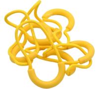 Zipper pulls, Zipper Pull, 10pcs New Plastic Pulls Cord Clip Replacement Ends Lock Clothing Backpack Accessories(Yellow)