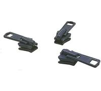 Zipper Repair Kit - #5 YKK Vislon Molded Jacket Zipper Sliders with Top Stops Included - Color: Navy #560 Choose Your Quantity - Made in The United States (3)