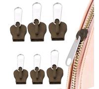 Zipper Replacement Kit | 6 Pieces Removable Sewing Supplies | Zipper Slide Refill - For Crafts Coats Jackets Luggage Backpacks Tents