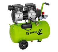 Zipper Silent Air Compressor 24L COM24SI 57dB 8 Bar 750W Oil Free Compact