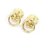 Zipper Slider 10/30/50Pcs 3# 5# Zipper Sliders for Metal Zips O Ring Zip Puller Head Bag Purse Cloth Garment Repair Kit DIY Sewing Accessories(Antique Brass,10Pcs)