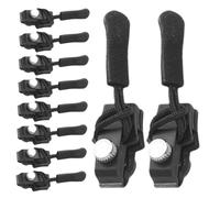 Zipper Slider Set - Zip Puller Replacement, Zipper Repair Tool Kit | Univarsal Fix Pack, Strong Slider Fixing Solution, Zip Repair on Jacket Backpack Travel Gear Sleeping Bag