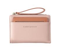 Zipper Wallet - Short Wallets | Credit Card Pouch | Lightweight Small Bag with Lanyard | Multi-Functional Coin Purse with Wrist Strap | Women Pouches Large Capacity for Important Notes