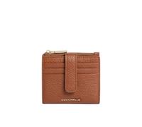 Zipper Wallet with Card Slots - female - Coccinelle - Wallets & Cardholders - Brown - ONE SIZE - Accessories ONE SIZE