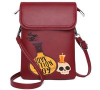 Zipper Womens Wallet Customized Phone Bags Halloween Pumpkin Ghost Bat Haunted Cemetery Witch Skeleton Perfect for Teacher's Day Elegant Gift for Mother's Day