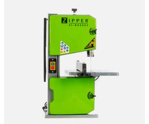 Zipper ZI-BAS205 Wood Bandsaw 250W 195mm Width 80mm Depth Workshop Saw