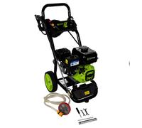 Zipper ZI-BHDR180 180 Bar Petrol High Pressure Cleaner - Size: 81 x 70 x 52.5cm - Green - Wilko