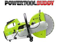 Zipper ZI-BTS350T Petrol Stone Saw Concrete Disc Cutter Cut Off Saw 350mm TS410