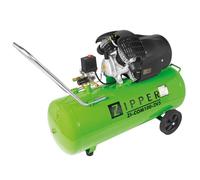 Zipper ZI-COM100-2V5 100L V Twin Air Compressor (230V) with 5 Piece Air Tool Kit