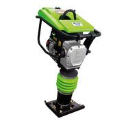 Zipper ZI-RAM80C Petrol Trench Plate Compactor 10kN 4.1kW Heavy Duty Vibratory