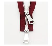 Zipper,Zipper Double Slider Two-Way Zips Open End for DIY Handmake Sewing Coat Clothing Tailor Repair Accessories Tool(7,70CM_5#)(Burgundy,90CM-5#)