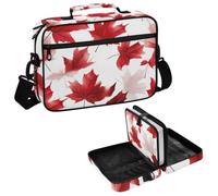 Zippered Bible Covers Canadian Red Maple Leaf Bible Carrying case
