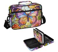 Zippered Bible Covers Rainbow Butterfly Mushroom Floral Stained Glass
