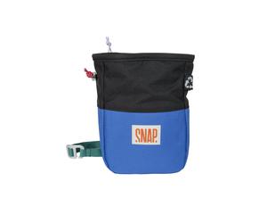 Zippered chalk bag Snap Climbing Bleu 17x13 cm