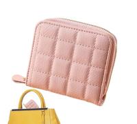 Zippered Coin Pouch - Small Wallet Purse, Compact Money Holder, Pocket Organizer, Durable Card Portable Travel Secure Change Bag, Practical Women’s Accessory | Zip with Style for Dating Work Everyday